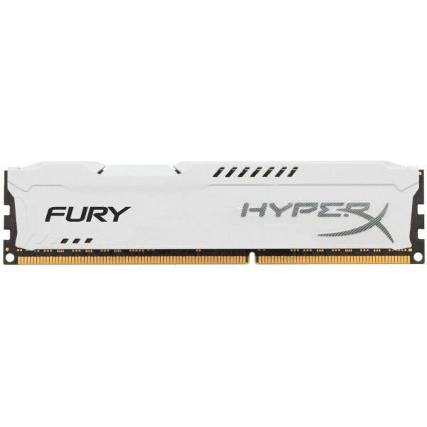 

Оперативная память DDR3 4Gb 1600 MHz HyperX Fury White Kingston (HX316C10FW/4)