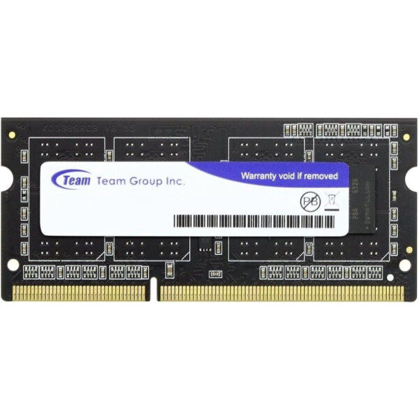 

SoDIMM DDR3 4GB 1600 MHz 1,35V Team (TED3L4G1600C11-S01)