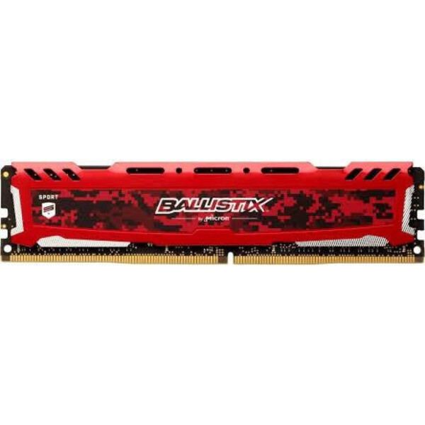 

DDR4 16GB 3000 MHz Ballistix Sport Red MICRON (BLS16G4D30AESE)