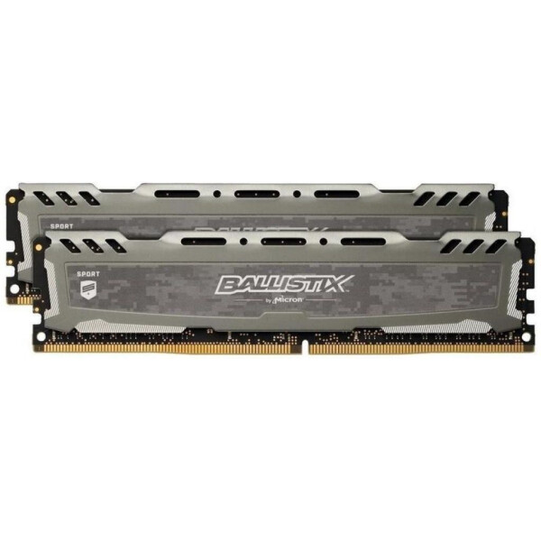 

DDR4 32GB (2x16GB) 2666 MHz Ballistix Sport MICRON (BLS2K16G4D26BFSB)
