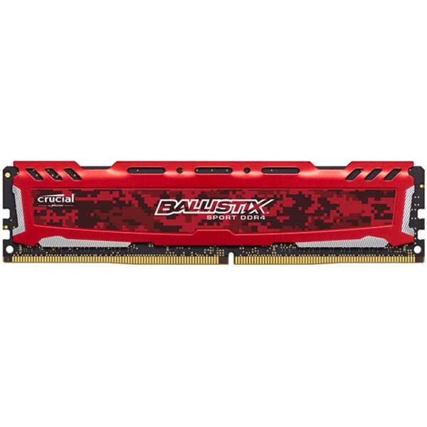

DDR4 8GB 2400 MHz Ballistix Sport LT Red MICRON (BLS8G4D240FSEK)
