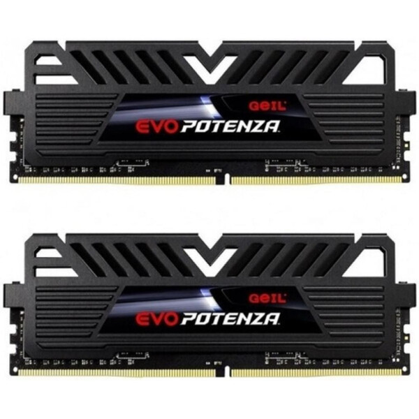 

DDR4 16GB 3000 MHz Evo Potenza Black GEIL (GPB416GB3000C16ASC)