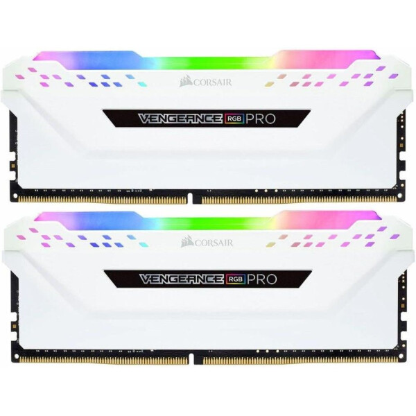 

DDR4 2x16GB/3200 Corsair Vengeance RGB Pro White (CMW32GX4M2C3200C16W)