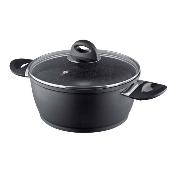 

Кастрюля с крышкой GRANCHIO Marmo Induction d 24 cм 5 л 88010