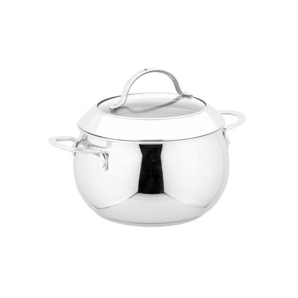 

Кастрюля с крышкой VINZER Grand Majestic Glossy d 20 см 4.2 л [89163]