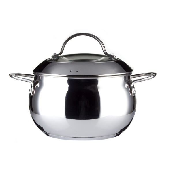 

Кастрюля с крышкой VINZER Grand Majestic Glossy d 24 см 6.8 л [89164]