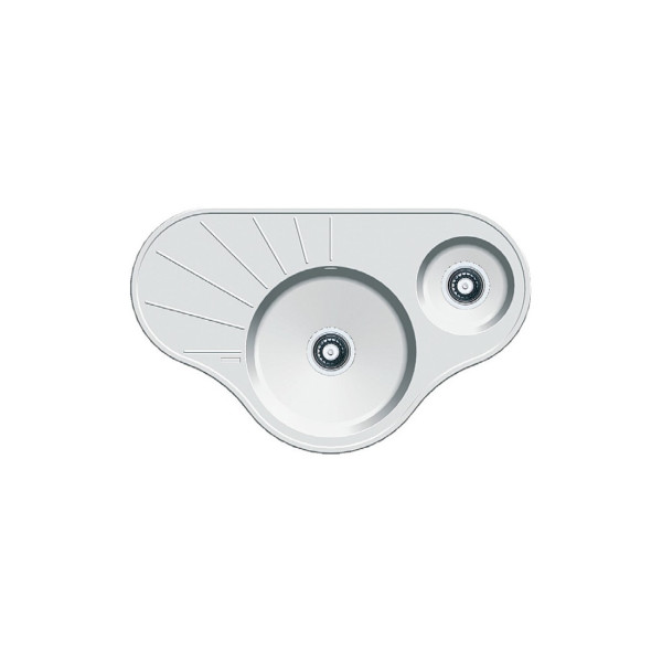 

Кухонная мойка Fabiano Arc 94x58x15 Alpine White