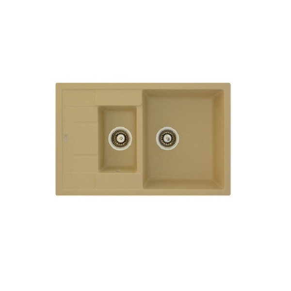 

Кухонная мойка Fabiano Classic 78x50x15 Cream