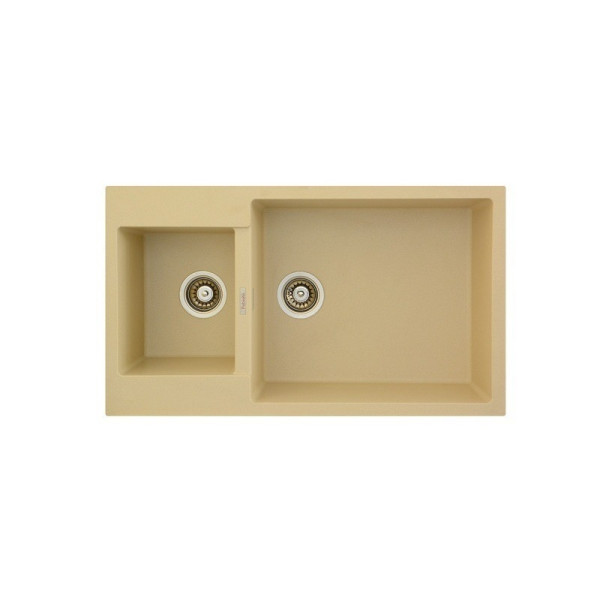 

Кухонная мойка Fabiano Quadro 86x50x15 Cream
