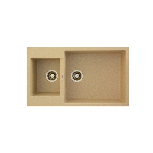 

Кухонная мойка Fabiano Quadro 86x50x15 Beige