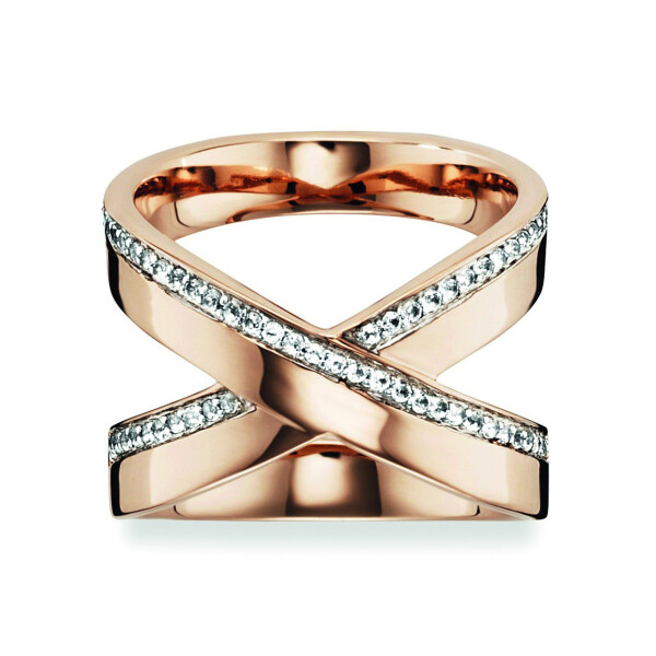 

Серебряное кольцо CAÏ красный 050 (15,9)