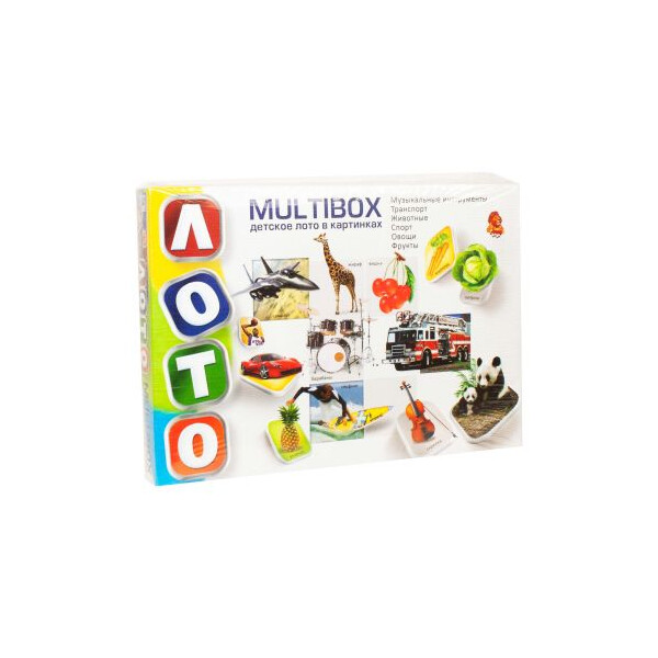 

Детское лото в картинках Dankotoys Multibox (TOY-38708)