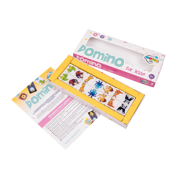 

Домино Home-ABC Animals white set К-0024 28 деталей (39-SAN018)