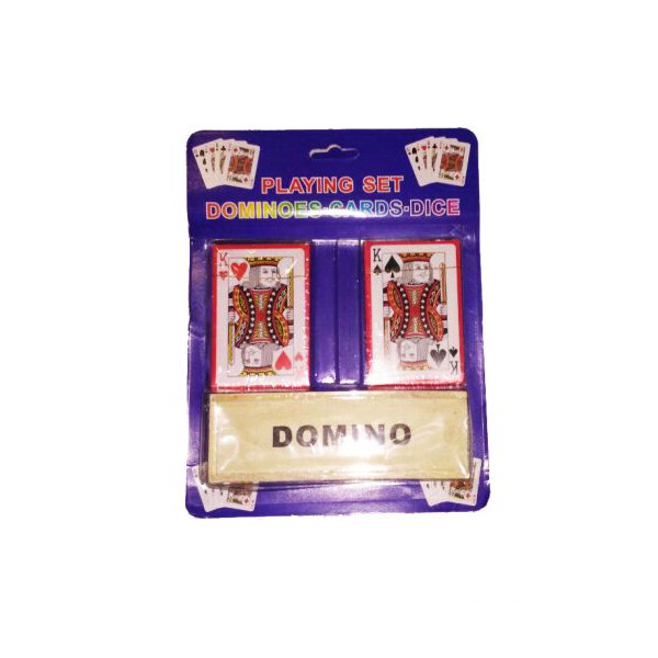 

Домино MIC + 2 колоды карт (TOY-50284)