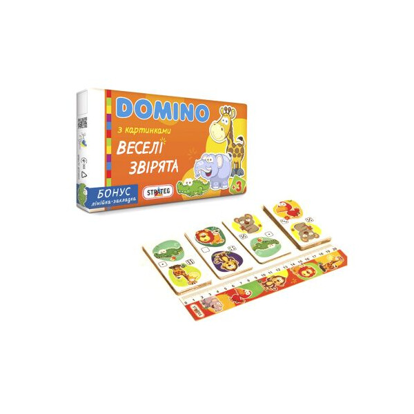 

Домино Strateg Веселые зверюшки (TOY-105070)