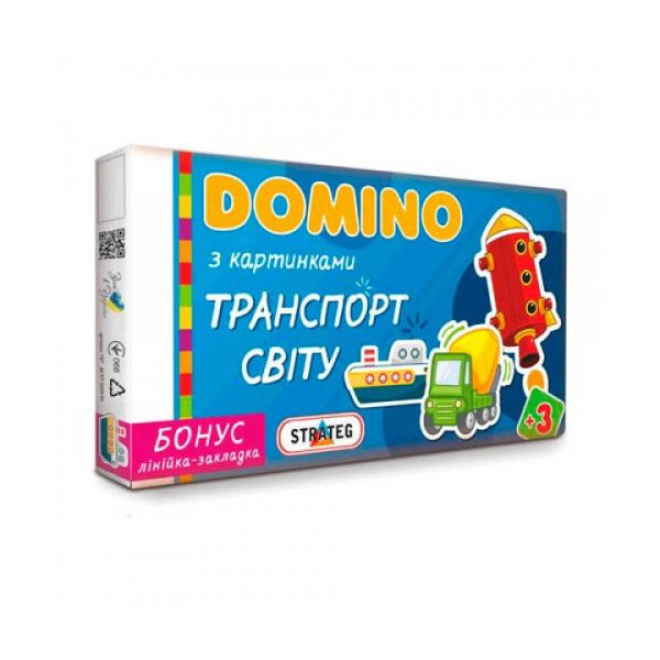 

Домино Strateg Транспорт с мира (TOY-102687)