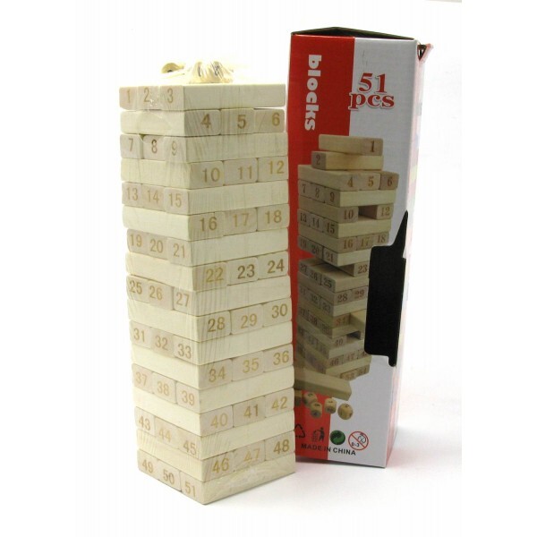 

Игра настольная Viktoria trading Дженга (43336)