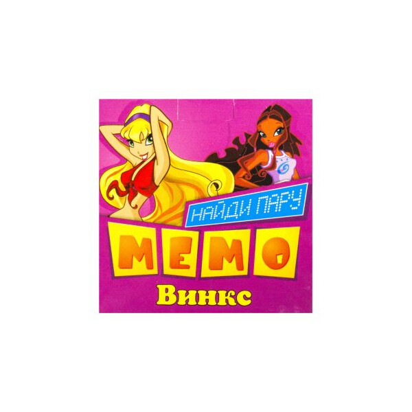 

Карточки МЕМО Винкс (TOY-102627)