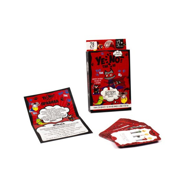 

Карточная игра Dankotoys YES NOT ДаНетки Эксперт (TOY-100095)