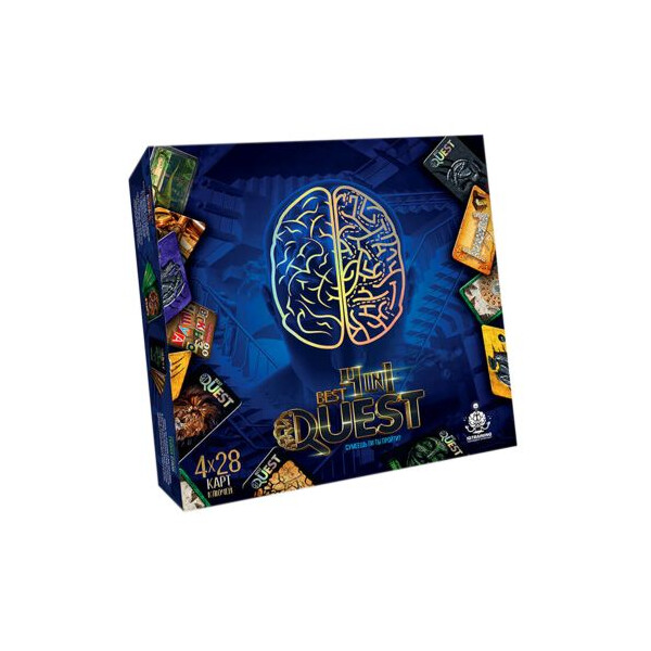

Карточная квест-игра Dankotoys BEST QUEST 4 в 1 (TOY-100098)