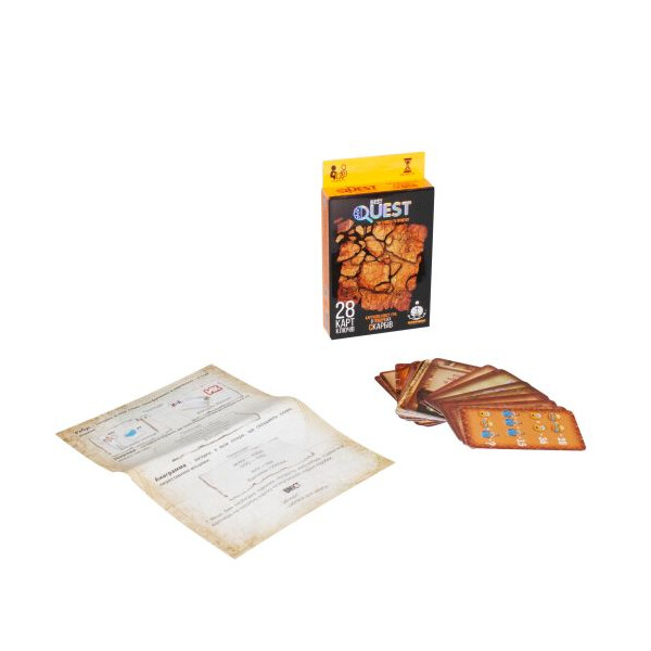 

Карточная квест-игра Dankotoys Best Quest В поисках сокровищ (TOY-55437)