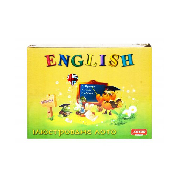 

Лото Artos games ENGLISH (TOY-18347)
