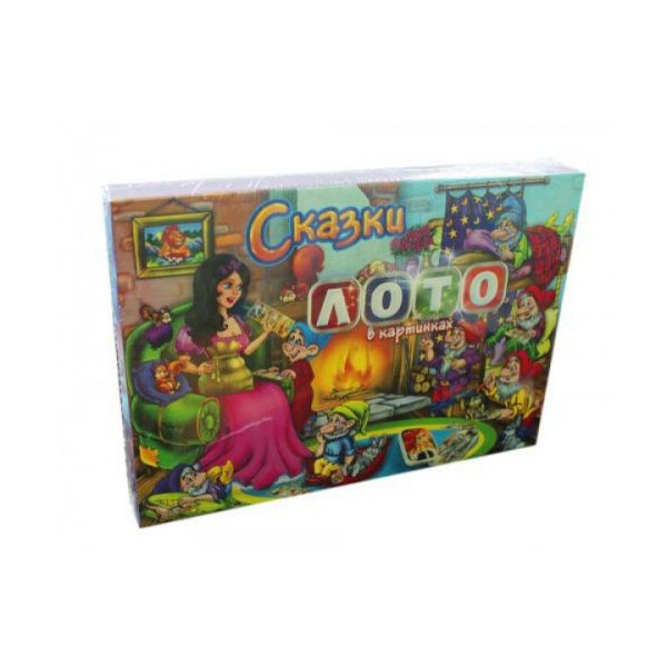

Лото в картинках Dankotoys Сказки (TOY-38710)