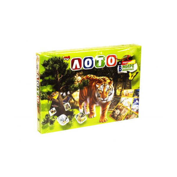 

Лото в картинках Toysi В мире животных (TOY-38707)
