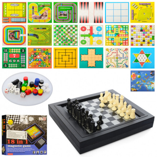 

Настольная игра 18 в 1 (QX7742)