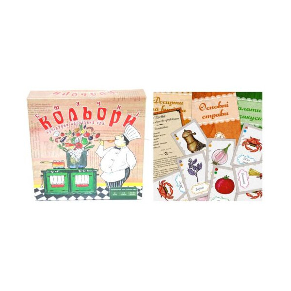 

Настольная игра Arial Вкусные цвета (TOY-55404)