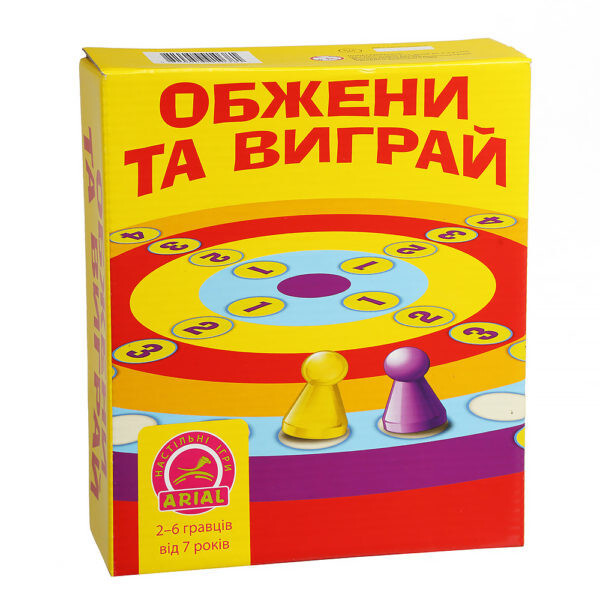

Настольная игра Arial Обжени та виграй укр. 910381