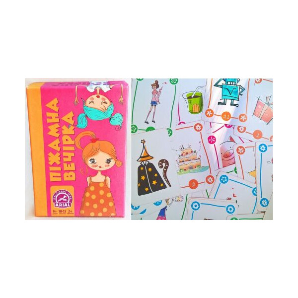 

Настольная игра Arial Пижамная вечеринка (TOY-55414)