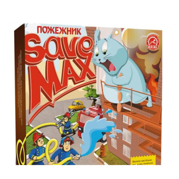 

Настольная игра Arial Спасти Макса. Пожарник (911357)