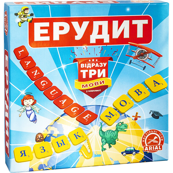 

Настольная игра Arial Эрудит Три языка (910091-3)