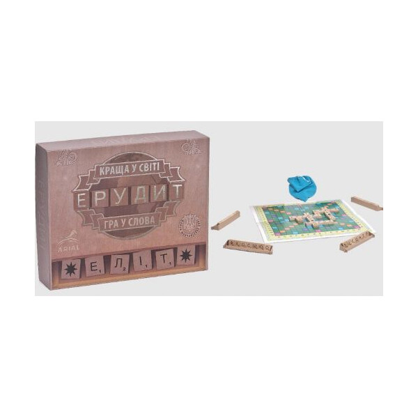 

Настольная игра Arial Эрудит-элит (TOY-55395)