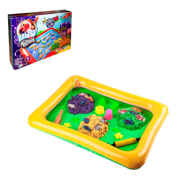 

Настольная игра Danko Toys 2 в 1 Клевая рыбалка и Кинетический песок KidSand (FDEYVHJ)