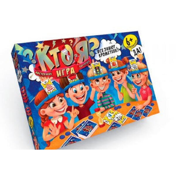 

Настольная игра Danko Toys ХТО Я на укр. языке (7499DT)