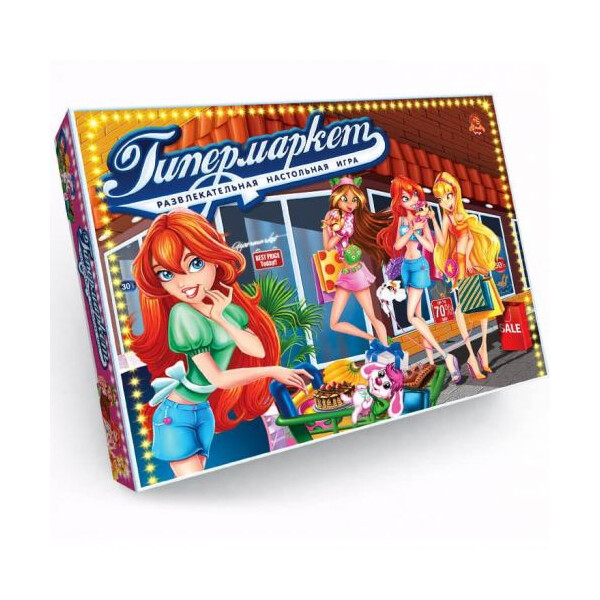 

Настольная игра Dankotoys Гипермаркет (TOY-18643)