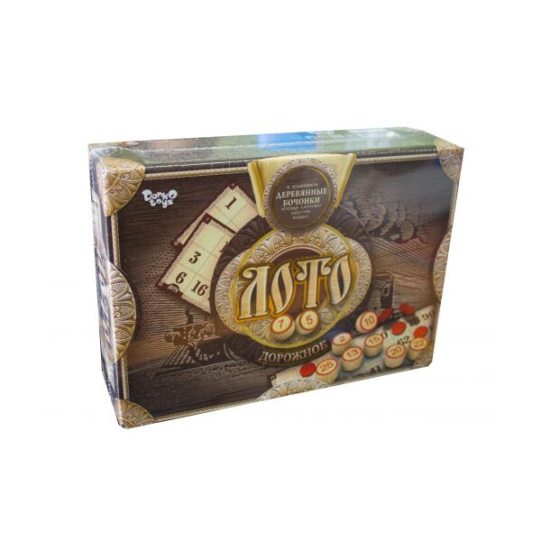 

Настольная игра Dankotoys ДОРОЖНОЕ ЛОТО (TOY-30763)