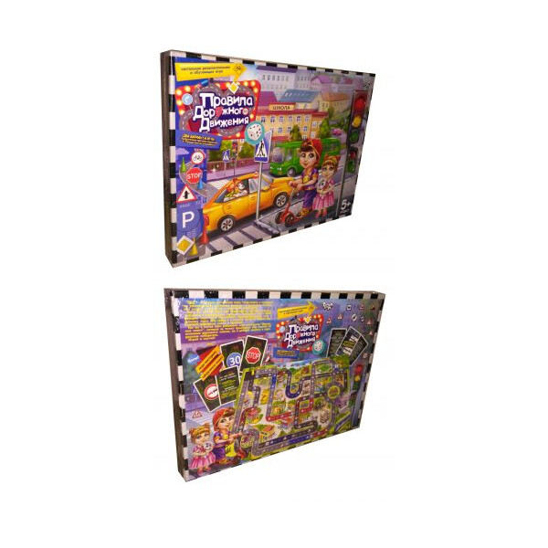 

Настольная игра Dankotoys Правила дорожного движения 2 в 1 (TOY-47725)
