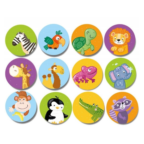

Настольная игра DoDo Toys Мемо Дикие Животные (300157)