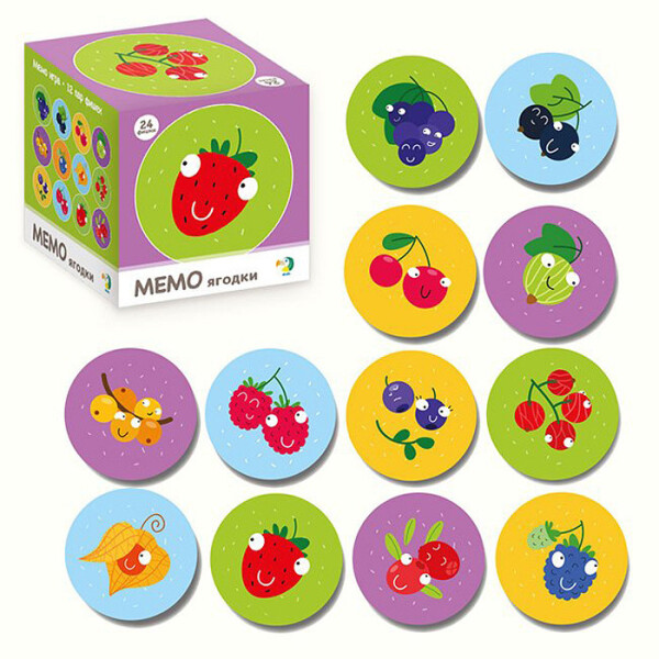 

Настольная игра DoDo Toys Мемо Ягодки (300143)