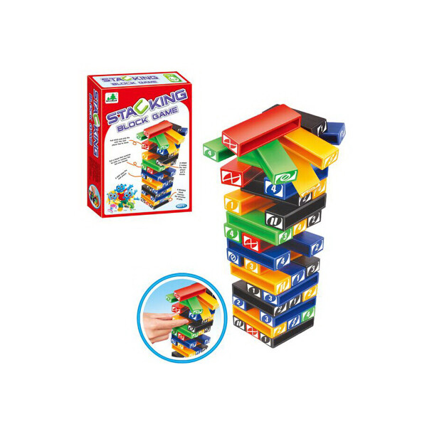 

Настольная игра TONG HUI Дженга Разноцветный (8104A)