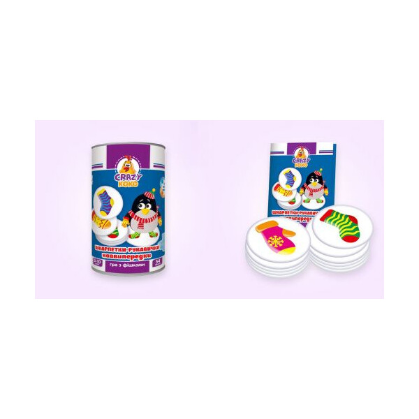 

Настольная игра Vladi Toys Варежки-носочки (TOY-50028)