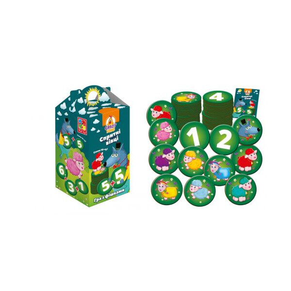

Настольная игра Vladi Toys Шустрые овцы. Хватай 10-ку (TOY-50026)