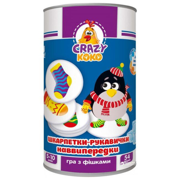 

Настольная игра Варежки-носочки (укр) Vladi Toys VT8020-05 (tsi_50028)