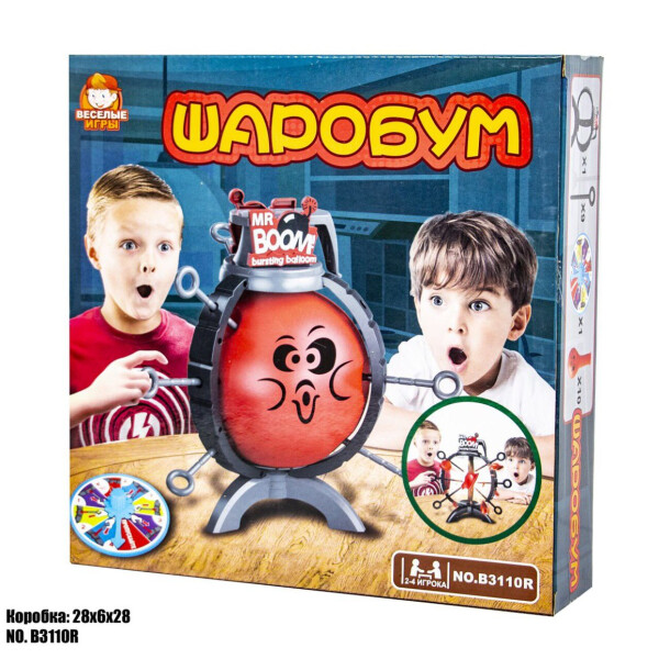 

Настольная игра Веселые игры Шаробум (hub_zLck67724)
