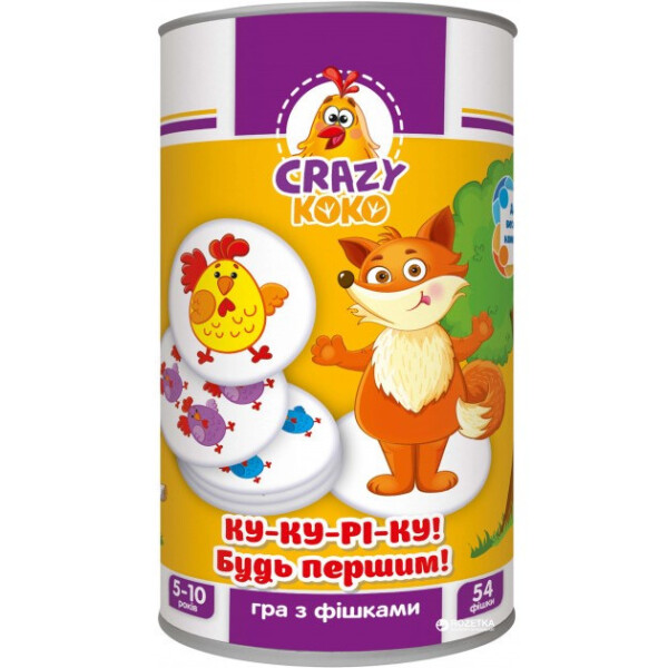 

Настольная игра Кукареку! (укр) Vladi Toys VT8020-08 (tsi_50031)