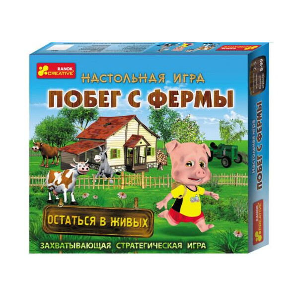 

Настольная игра Ранок Побег с фермы (TOY-101546)