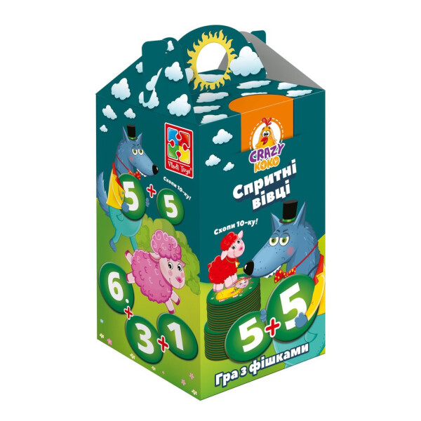 

Настольная игра Шустрые овцы. Хватай 10-ку! (рус) Vladi Toys VT8033-01 (tsi_50708)